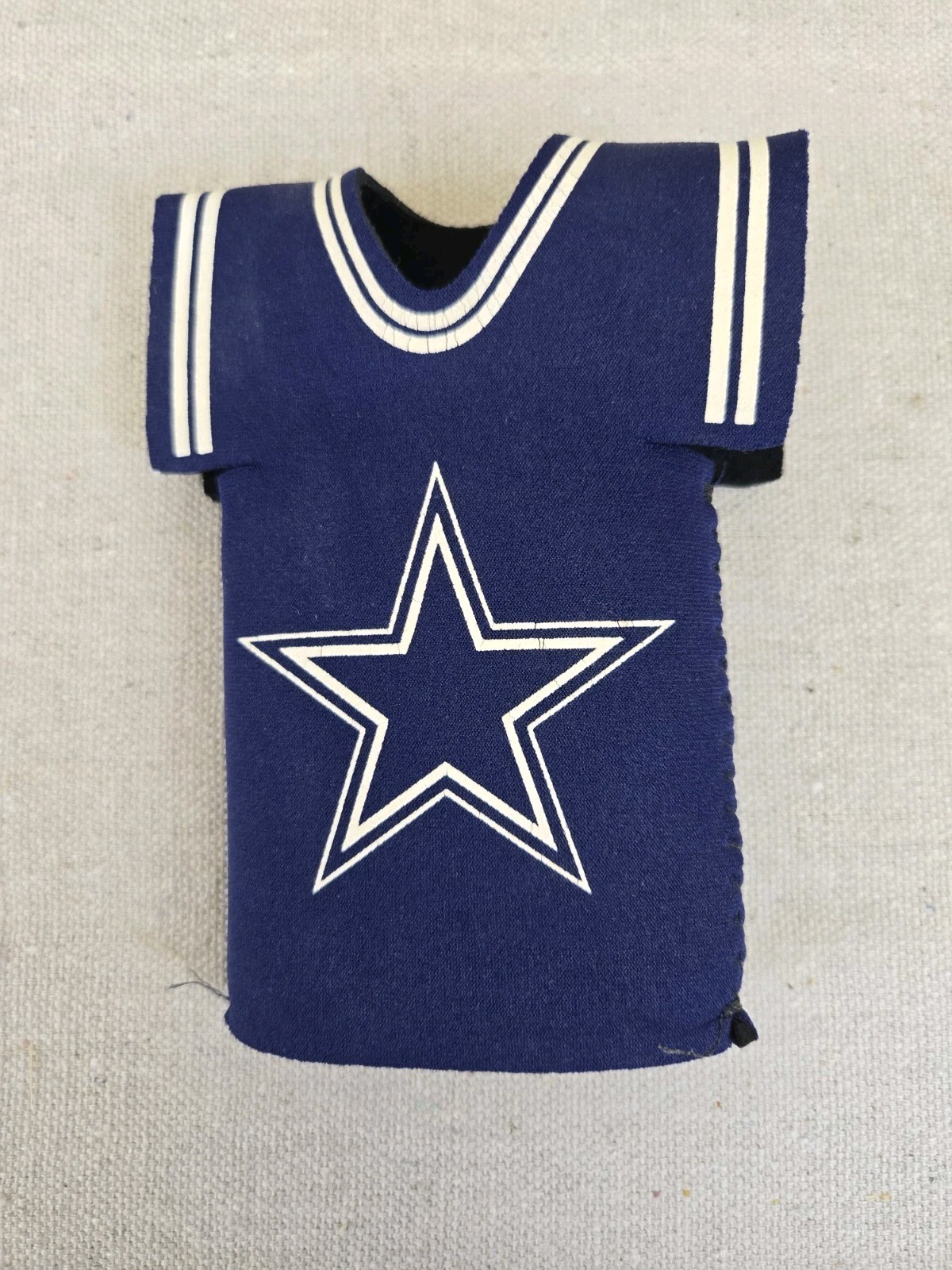 Dallas Cowboys Jersey Bottle Cooler, NFL Coozie Koozie Cooler