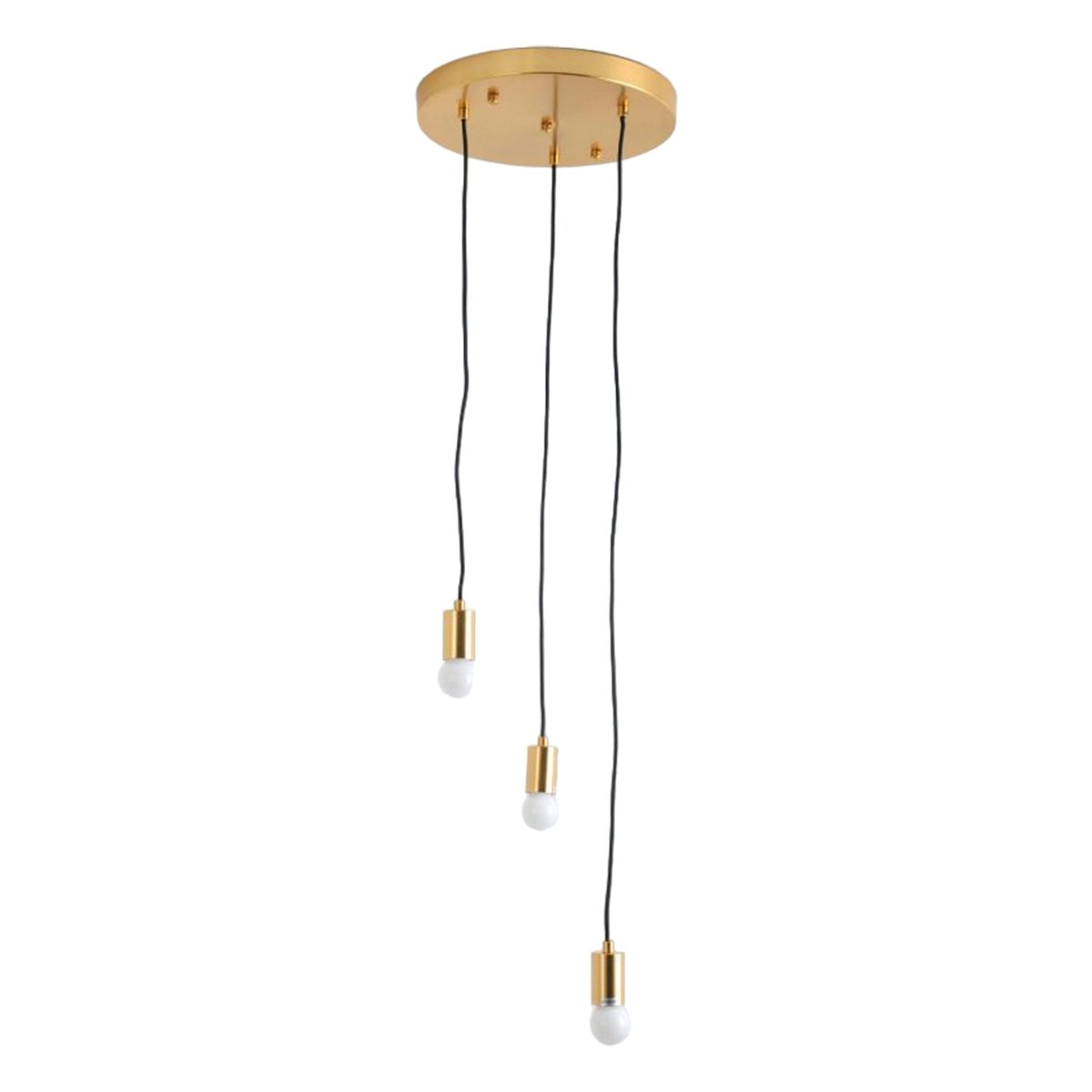 Suspension Pladon 120cm or éclairer grande table salon avec style