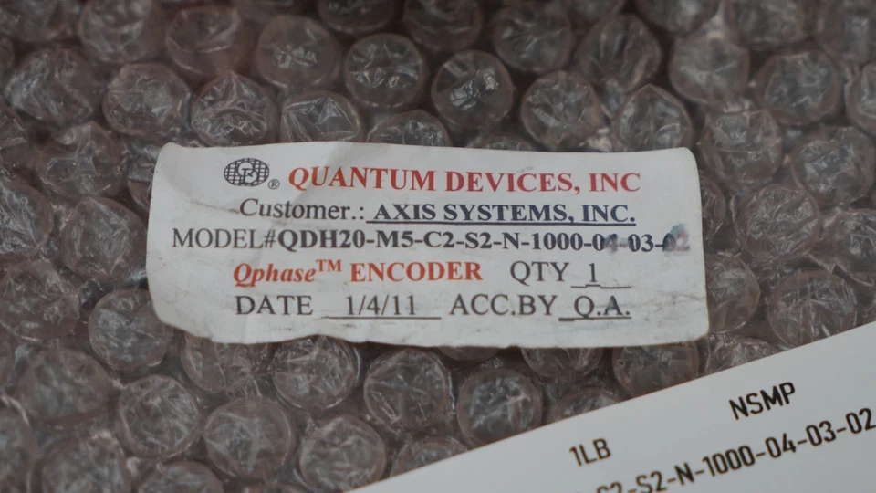 Quantum Devices QDH20-M5-C2-S2-N-1000-04-03-02 Qphase Rotary Encoder QDH20 - Image 4 of 4