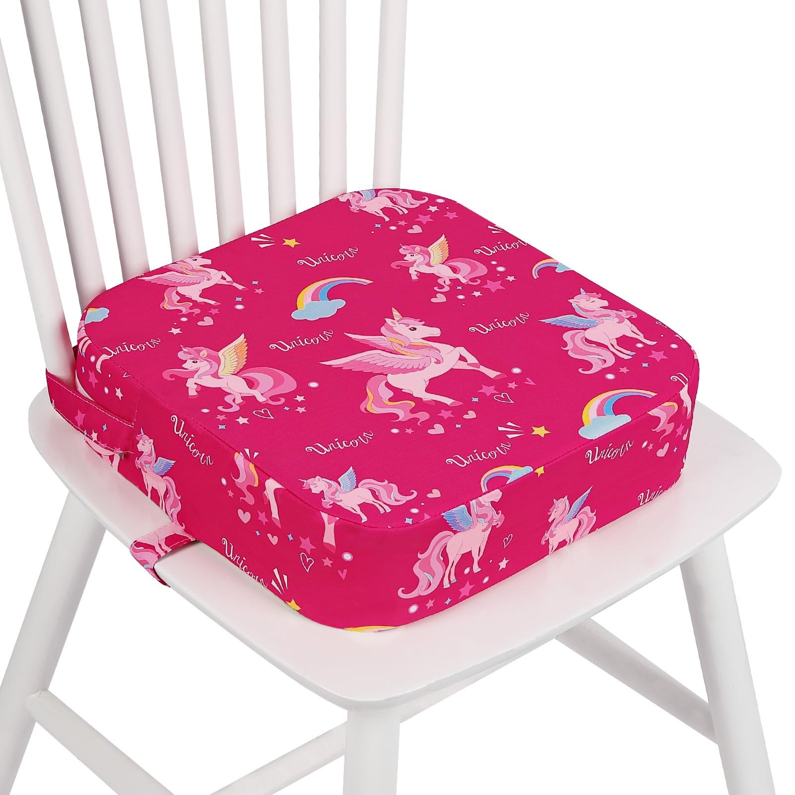 Toddler Booster Seat for Dining Table, 4" Kids Booster Seat for Kitchen Chair...