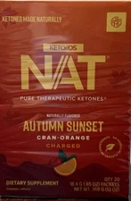 Pruvit Keto OS AUTUMN SUNSET PCK Charged 20 Free Shipping, KETONES