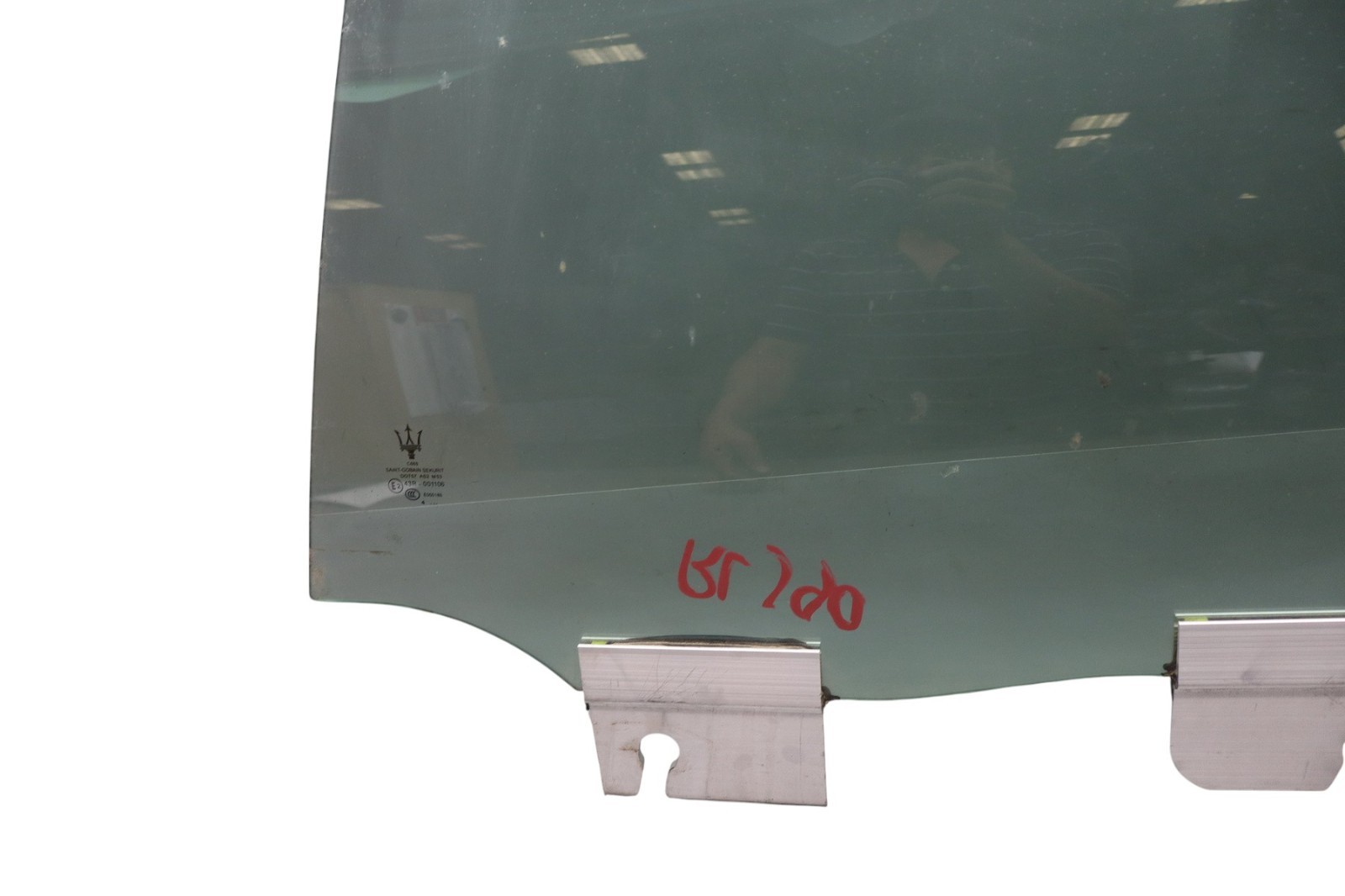 14-22 Maserati Ghibli Rear Left Driver Side Door Window Glass 670038124 Oem