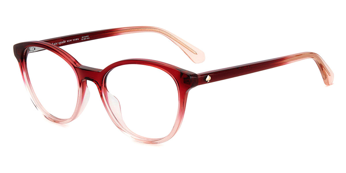 Женские очки Kate Spade AGGIE красные розовые 50 мм новые 100 подлинные 27090₽