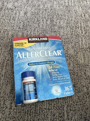   Kirkland Signature AllerClear Non-Drowsy Allergy Loratadine 10 mg 365 tablets