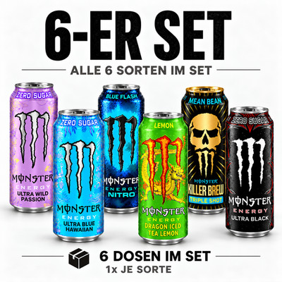 Monster Energy USA Edition   einzeln oder im 6-er Set  zur Auswahl