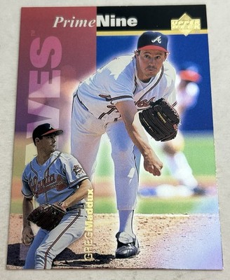 1998 Upper Deck - Prime Nine Greg Maddux #PN59 Atlanta Braves HOF J1