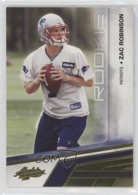 2010 Panini Absolute Memorabilia Retail 55/299 Zac Robinson #200 Rookie RC n3m