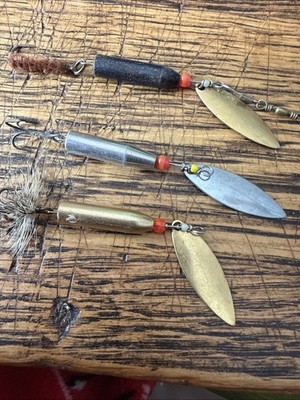 3 Vintage D.B. DOTY INC Raider fishing Lures Assorted Colors Columbia Missouri