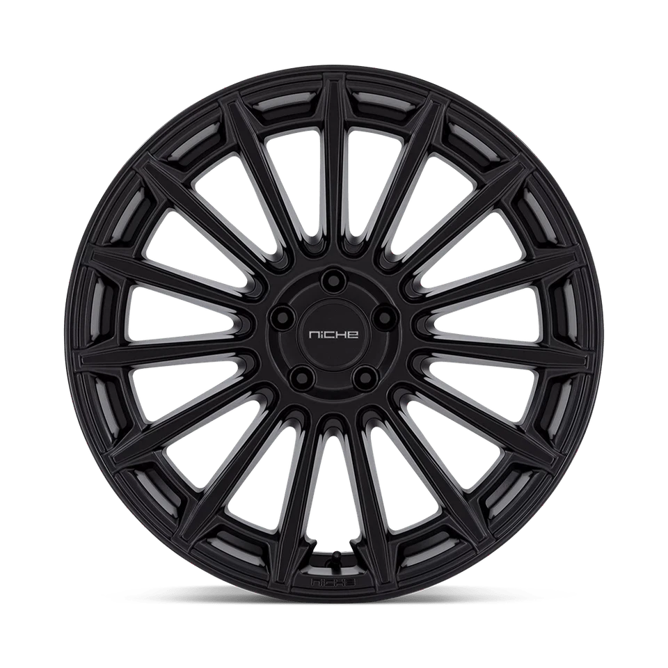 Rueda 20x9 Nicho M274 Amalfi Negro Mate 5x112 (38mm) Foto 3 de 4
