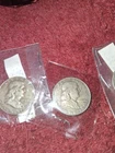 Lot Of 2 Franklin Silver Half Dollars