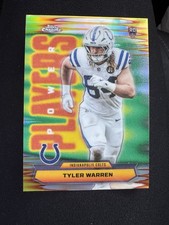 Topps 2025 Chrome Tyler Warren Colts Power Players Rookie Refractor #PP-35