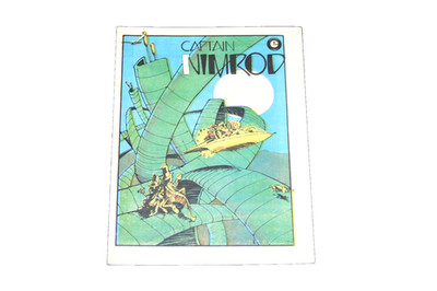 Captain Nimrod Mini Comic 1979 Everyman Studios Darrel Anderson Ltd Print