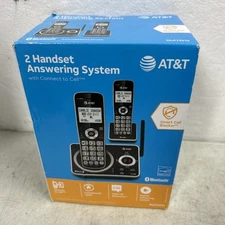 NEW AT&T 2 Handset Wireless Phone DLP72212 System W/Connect to Cell Call ID