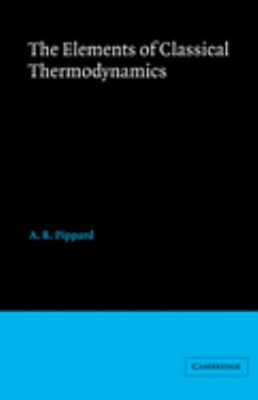 #ad Elements of Classical Thermodynamics Paperback A. B. Pippard $8.92