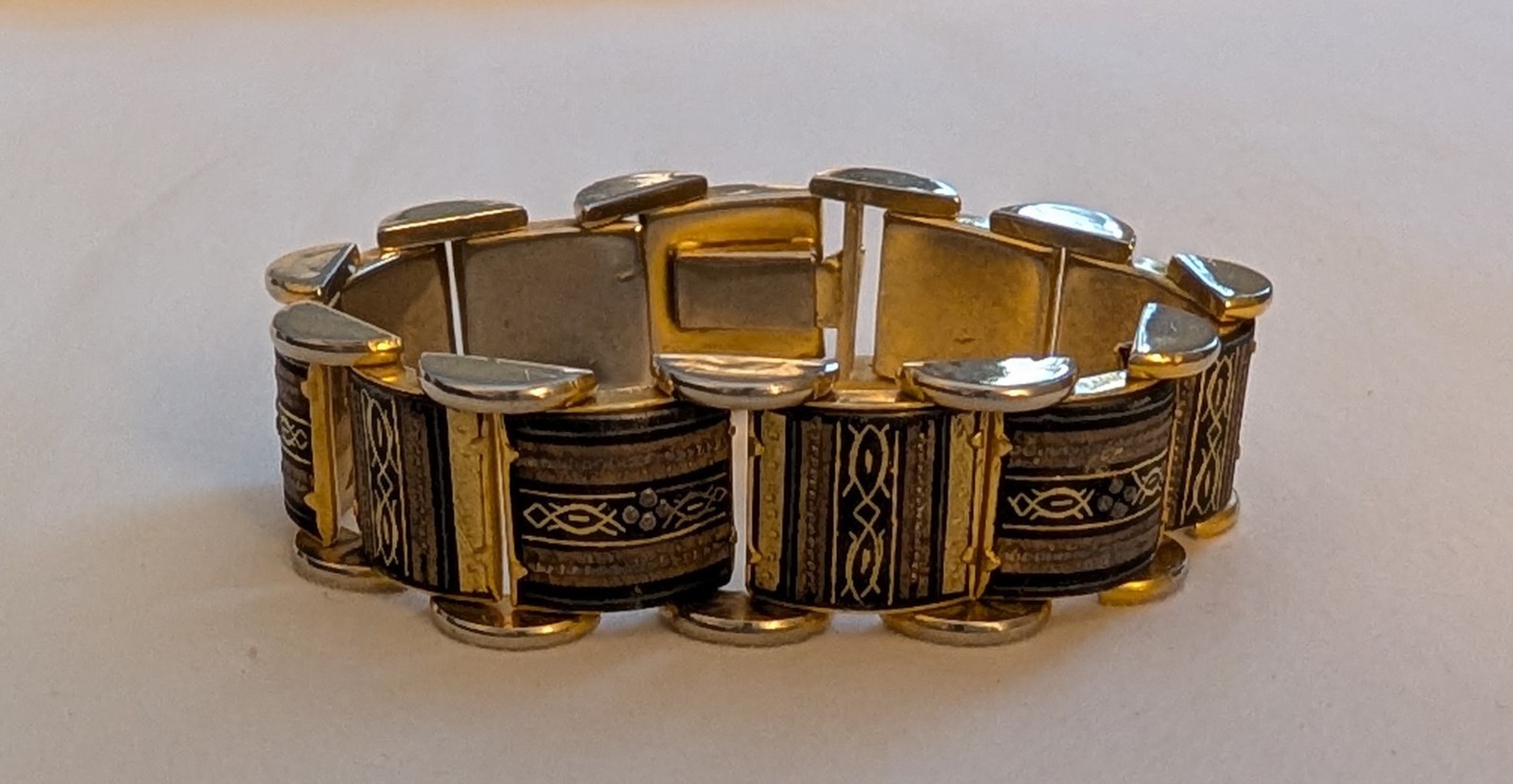 Vintage Spain Damascene 7/8