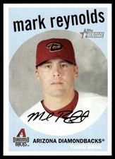 Mark Reynolds 2008 Topps Heritage #38 Diamondbacks MLB READ FREE SHIPPING