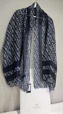 Brand New Armani Exchange Navy Scarf