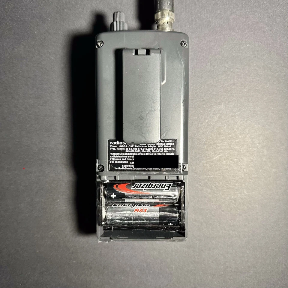 Radio Shack PRO-651 1800 CH. Analog/Digital Police/Fire/EMS Scanner - Tested! - Image 4 of 4