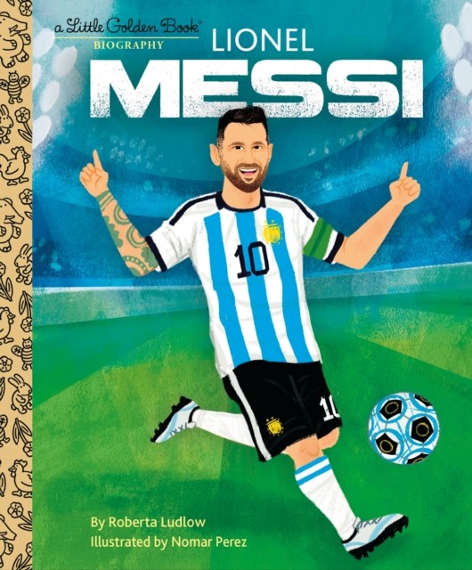 Lionel Messi A Little Golden Book Biography by Roberta Ludlow (Hardback Book) - Image 4