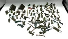 Vintage Plastic Soldiers Accessories Lot Mixed Brands Marx Lido Time Mee Others