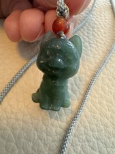 Authentischer Hetian-Jade (Nephrit) Anhänger...