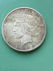 1923 PEACE LIBERTY ONE DOLLAR SILVER COIN - 90% SILVER (c)