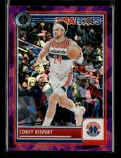 Corey Kispert 2023-24 NBA Hoops Premium Stock Purple Ice Prizm /149 [wls43