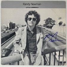 Randy Newman Signed Autograph Little Criminals Vinyl Record Album LP JSA COA