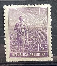 Argentyna 1911 Rolnik 1/2c MH C56