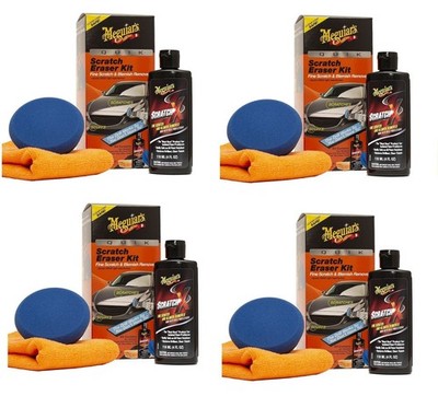 Meguiars G190200 Quik Scratch Eraser Kit (Pack of 4)