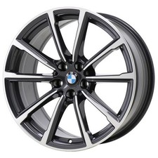 19 Bmw 640i Wheel Rim Factory Oem 86409 F 2018-2019 Machined Grey