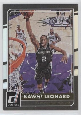 2015-16 Panini Donruss Holo 79/199 Kawhi Leonard #95 09br
