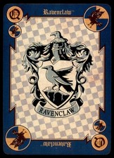 2015 Harry Potter Warner Bros. Hogwarts Crests Ravenclaw Poker Card QUEEN
