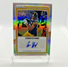 Connor Heyward - 2025 Panini Prizm Significant Signatures #44 - Steelers