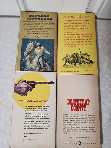 Vtg Western Paperback Books, Jackson Cole, Cowboys, Wild West - Lot of 22 - Picture 7 of 13