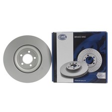 Hella Front Coated 355mm Disc Brake Rotor For Jaguar F-type S-type Xf Xj Xjr Xk Hella Front Coated 355mm Disc Brake Rotor For Jaguar F-type S-type Xf Xj Xjr Xk