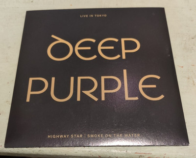 Deep Purple Highway Star +  Smoke on the Water  Live in Tokyo 1972 Vinyl Single