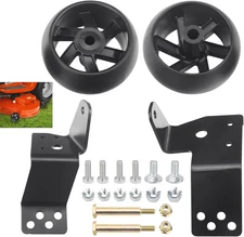 42" Deck Gauge Wheel Kit with Bracket for Husqvarna, AYP & Poulan Mowers