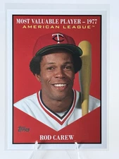 2025 Topps Update Series - Rod Carew Most Valuable Player #MV-29 - Twins