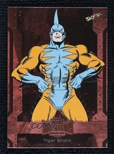 2024 Skybox Marvel Metal Universe Avengers High Series Copper Tiger Shark 1a7j