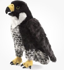 Folkmanis Peregrine Falcon Hand Puppet STEM Cognitive Learning Tool Creative Aid Folkmanis Peregrine Falcon Hand Puppet STEM Cognitive Learning Tool Creative Aid - Image 1