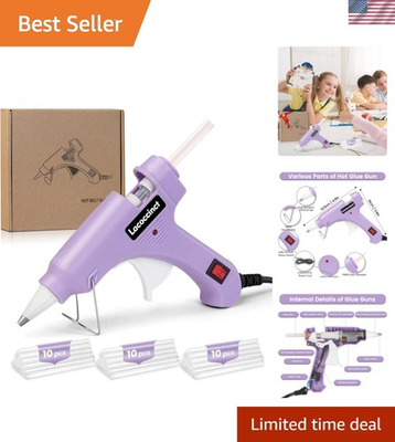 #ad Hot Glue Gun Mini Hot Glue Gun Kit with 30 Glue Sticks Fast Preheating Hot ... $25.45