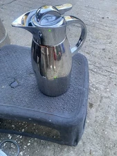 SERVICE IDEAS LVP1000 Elite Touch Push Button Coffee Server Stainless 4.75” #1