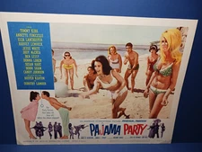 Pajama Party 1964 AIP Lobby Card  #6