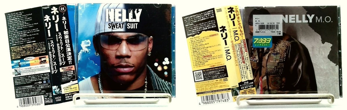 Nelly 2 ALBUM SET - Sweat Suit/M.O. [CD/OBI] JAPAN[Bonus Track]Hip