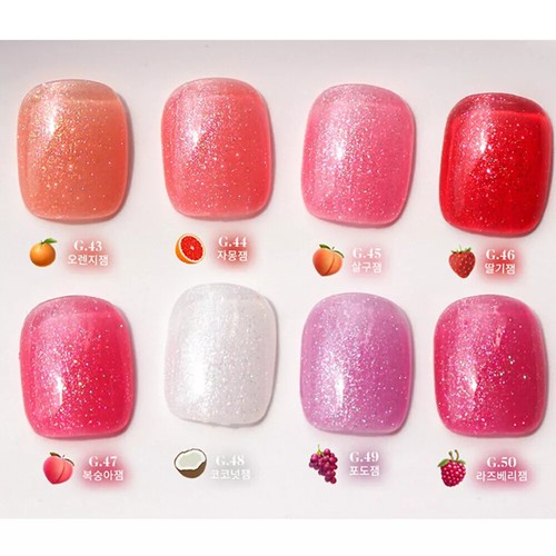 Yogurt Gel Jamjam Syrup Gel 8 Color Gel Nail Polish K-Beauty - Picture 14 of 16