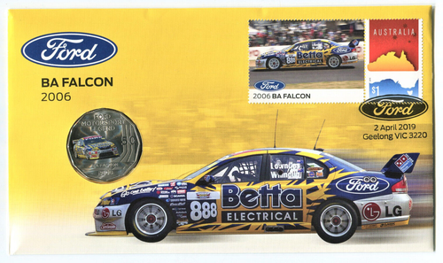 2018 50 cent PNC: "2006 BA Ford Falcon."