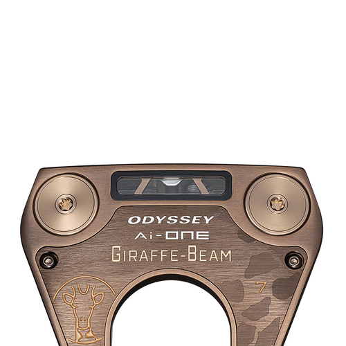 Odyssey Ai-ONE GIRAFFE-BEAM #7 Putter 34in STROKE LAB 90 Steel Shaft Mallet 2025 - Picture 6 of 12