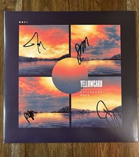‘Yellowcard’ Rock Band Signed Vinyl Album ‘Childhood Eyes’ Ryan Key +3