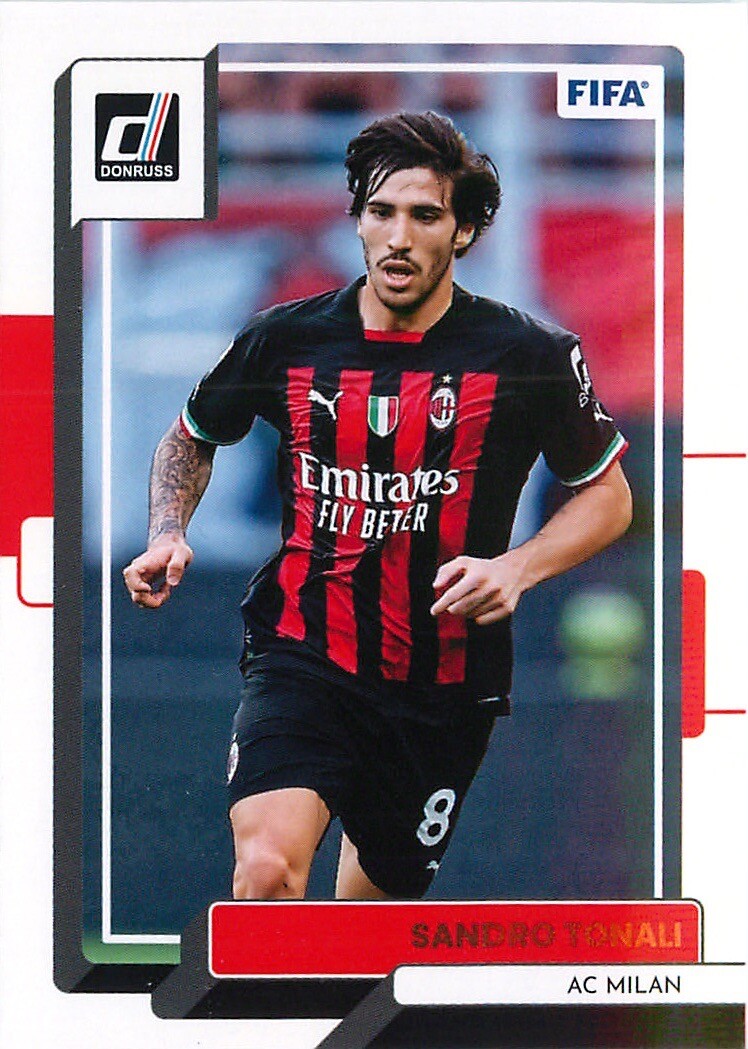 Carte Panini Tonali + Lotto Card Tonali – Milan, Collection 2022-23, Non Collée